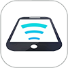 ClickBoard App Logo (Mobile with WiFi icon).