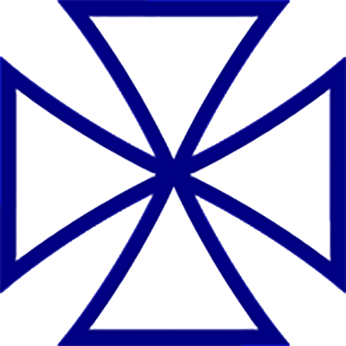 Colet Court Logo - Blue cross.