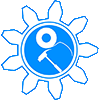 The Team Impulse Logo (a blue gear with tools).