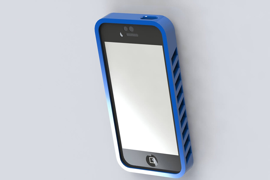 iPhone Case (Printed) Model 1 Front.